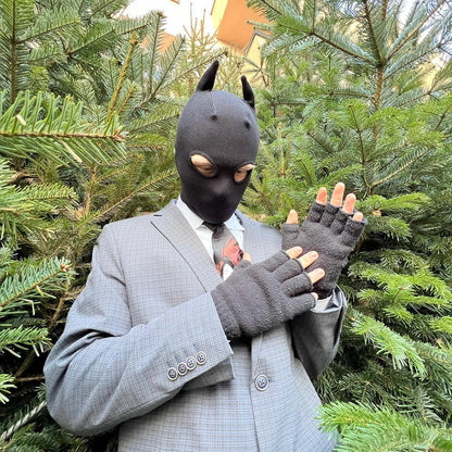 Black Malinois Mask