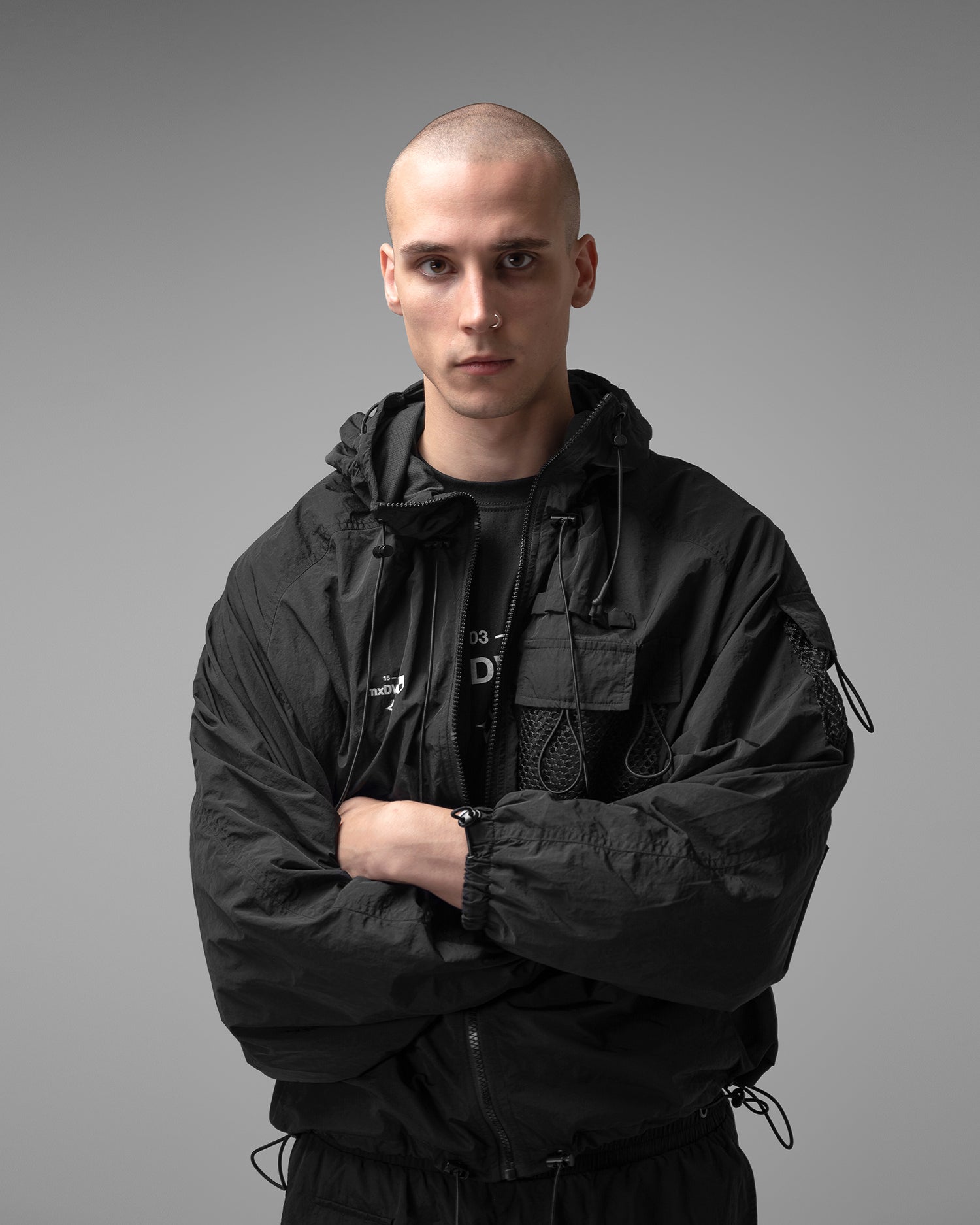 Nylon windbreaker hotsell