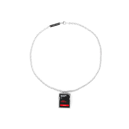 SD Card Necklace