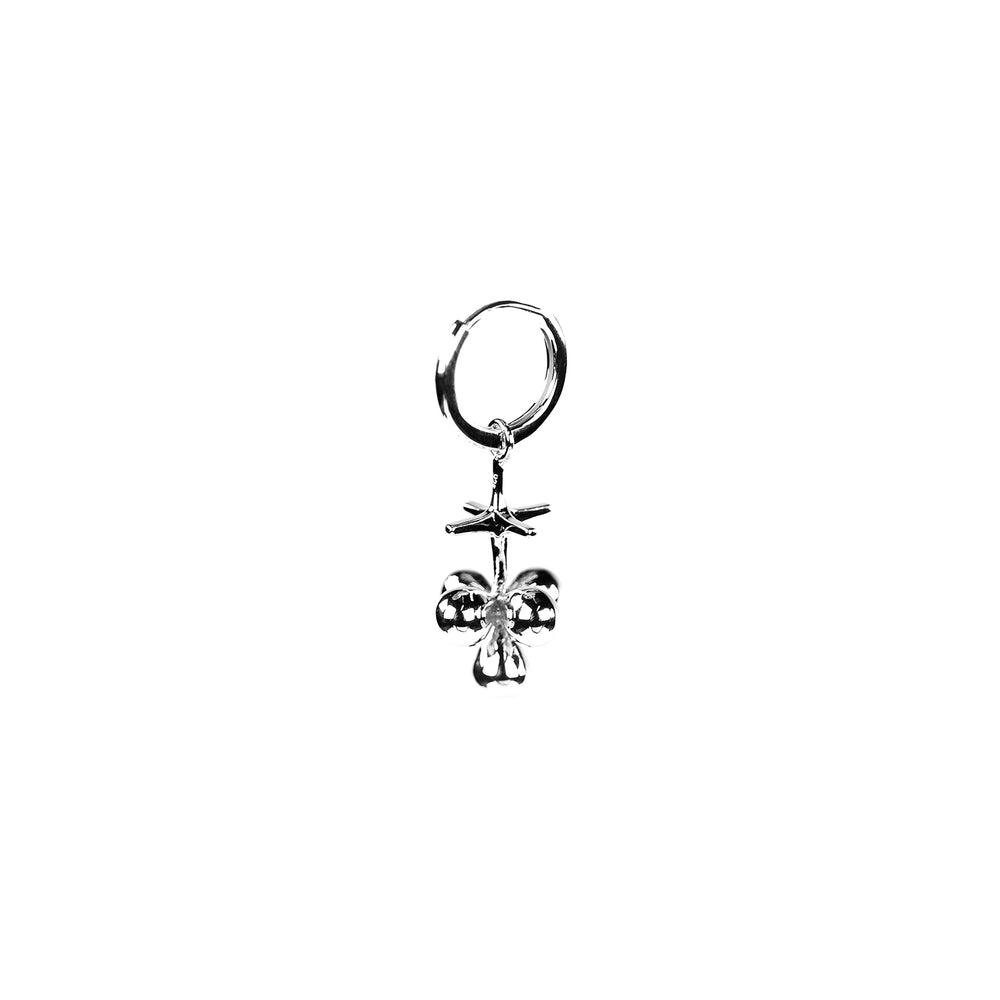 Sterling Clover Earring