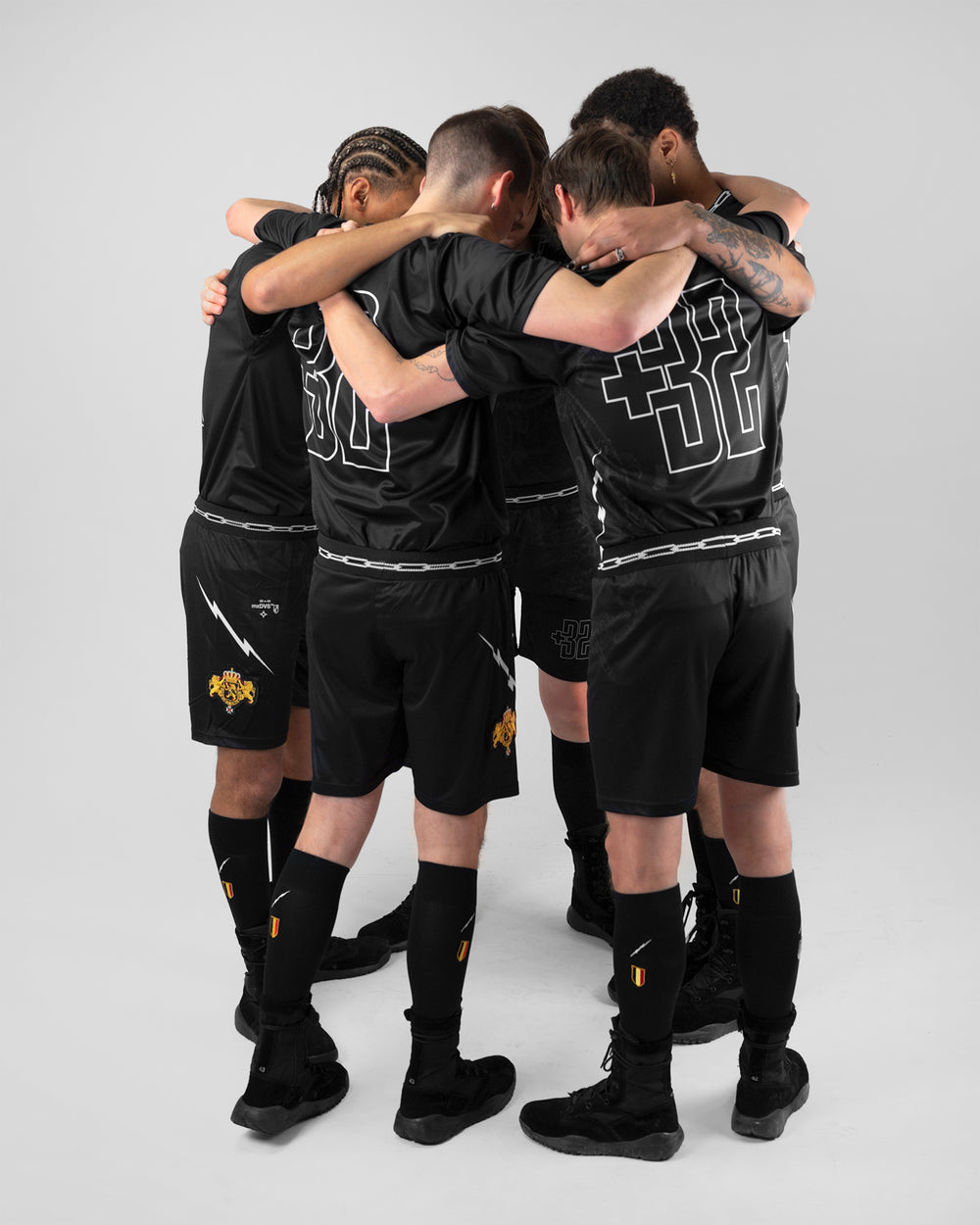 PremSox Football Sock Sleeves - Pair Our Grip Socks, Team Leg Sock Sleeve  Fits Over Shin Pads - Black : : Fashion