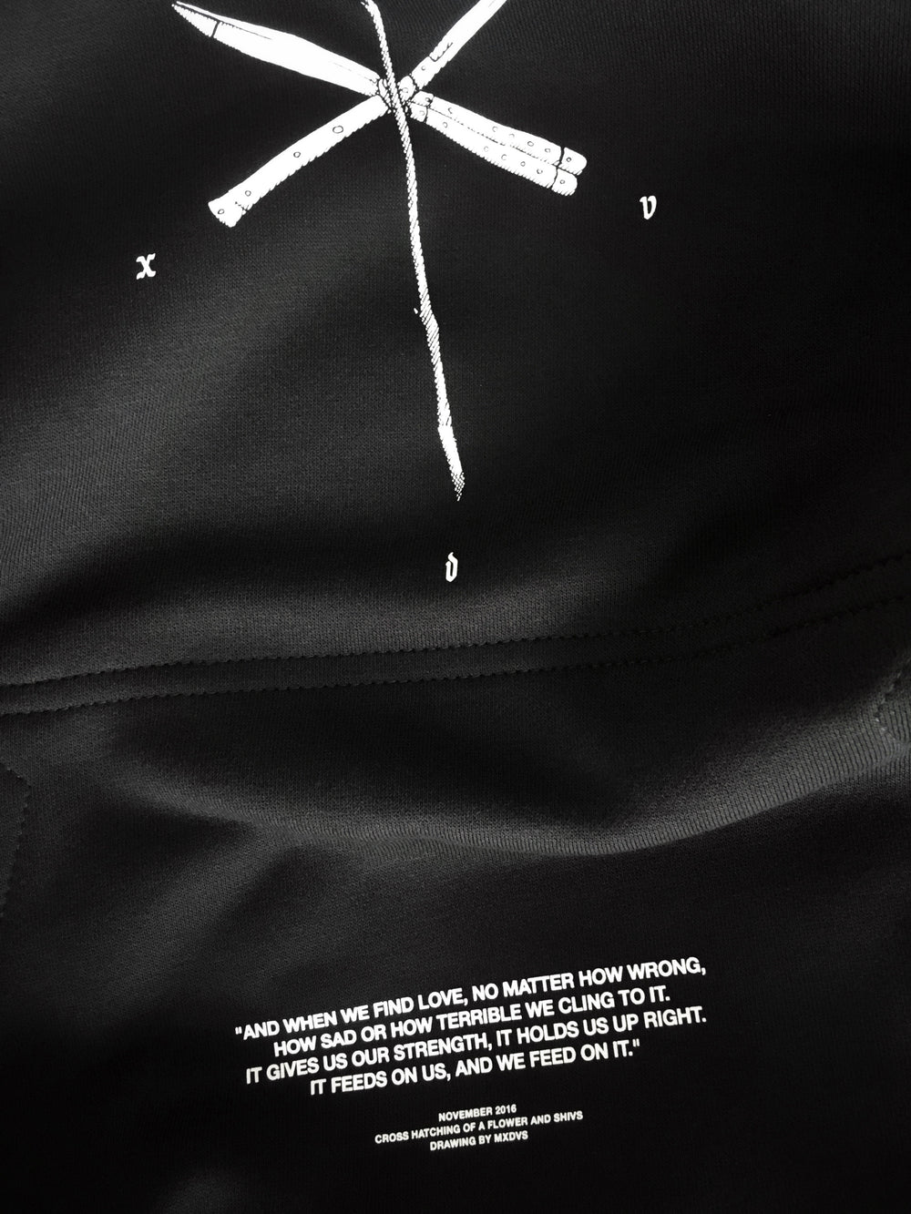 Lost Lover hoodie – M X D V S