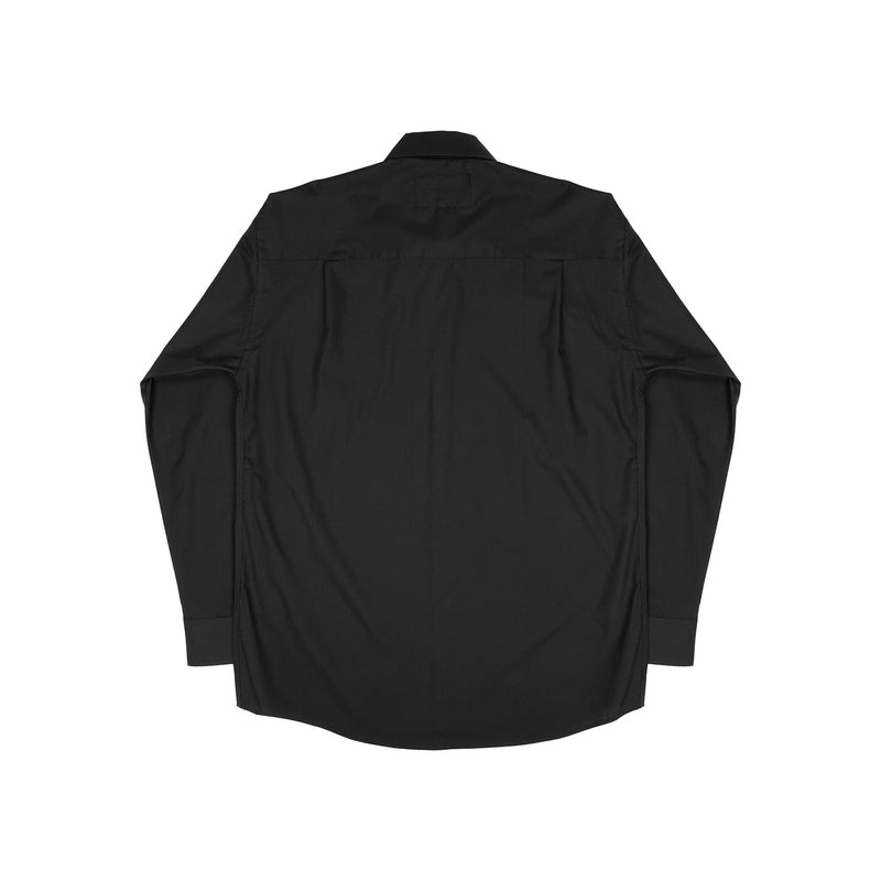 Black Button Shirt LS by MXDVS, shirt, second view